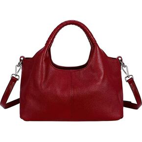 Womens Leather Purses and Handbags Shoulder Bag Top Handle Satchel Ladies Soft Large Tote Bag Cross Body Hobo Bags