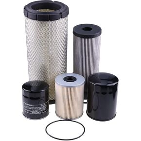 Compact Utility Tractor Filter Pak LVA21038 Compatible with John Deere 3033R 3039R 3046R Compact Tractors