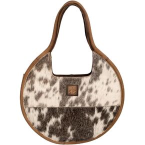 STS Ranchwear Womens Dolly Cowhide/Tan Leather Handbag Bag