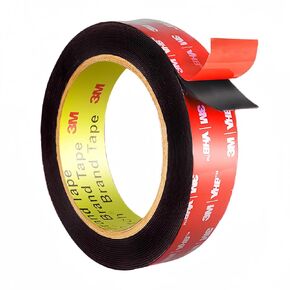 Double Sided Tape Heavy Duty, 3M 5952 VHB Mounting Adhesive Tape 1/4 in x 15.4 ft, Waterproof Adhesive Strips Tape for Indoor & Outdoor, Automotive Trim, Garage,LED Strip Lights, Home Decor