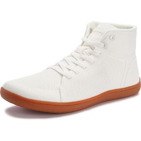 WHITIN Men's High Top Minimalist Barefoot Shoes | Wide Toe Box + Zero Drop Sole