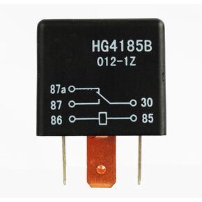 HG4185B-012-1Z 12VDC Automotive Power Relay 5 Pins with Quick Connect Terminal