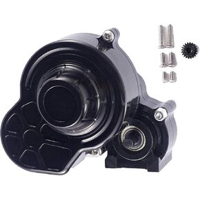 SCX10 Transmission Case Gearbox with Gear Set Axial SCX10 & SCX10 II 90047 RC Crawler Car Upgrade Part (Red)