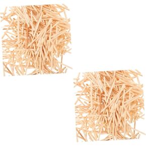 4000 Pcs Matchstick Toy DIY Match Stick Handmade Materials Blank Match Sticks Match Making Sticks DIY Stick Material Educational Supplies Wood Material Puzzle Model Wooden Child
