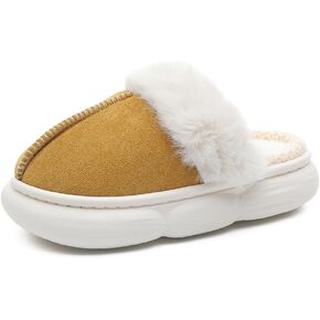 Girls Slippers Fluffy Slip on House Shoes for Boys Outdoor Clog Slippers
