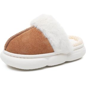 Girls Slippers Fluffy Slip on House Shoes for Boys Outdoor Clog Slippers