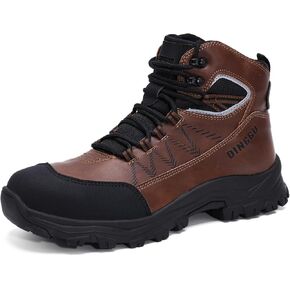 Steel Toe Boots for Men Waterproof Safety Work Boots，Comfortable Mens Industrial & Construction Boots