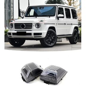 Cornering Lights - OE Euro Corner Turn Signal Lamps Set (Left + Right) Compatible with Mercedes Benz G-Class G63 G500 G550 W464 W463A 2019-2024