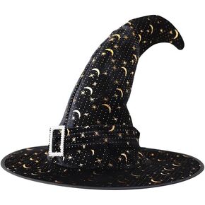 Halloween Witch Hat for Man,Women Costume Headwear Cosplay Hats Dress-Up Wizard Hat Party Decorations
