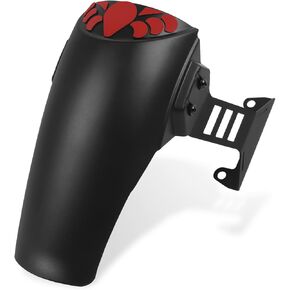 Motorcycle Front Fender Mudguard Extender with Bracket Replacement for BMW R1300GS R 1300GS 2023 2024 (Black)