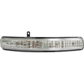 Left Mirror Turn Signal Blinker Lamp Light Compatible with Ford Explorer 2011-2019 Driver Side Led Indicator Lights Replaces BB5Z-13B375-A
