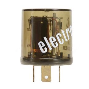 Aramox Flasher Relay, 3-Pin 12V 20A Round Electronic Turn Light LED Flasher Relay Replacement Fits for