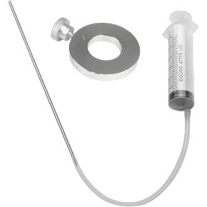 Motorcycle Fork Oil Level Tool, Professional Suspension Oil Level Adjuster Used to Add or Remove Oils, High-Precision Fork Oil Level Gauge 60ml with Adjustable Ring
