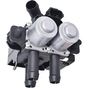 Heater Control Water Valve HVAC Vacuum Solenoid Valve YW4H18495AA 5-Port Compatible Replacement for Jaguar S-Type Lincoln LS Ford Thunderbird 2000-2003