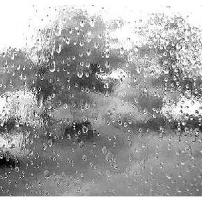 Spectrum Clear Rain Water Stained Glass Sheet - 8" X 12" (.67sf)