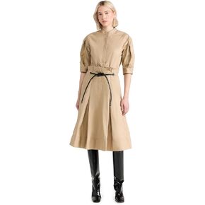3.1 Phillip Lim Women's Band Collar Origami Shirt Dress