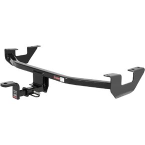 CURT 113933 Class 1 Trailer Hitch with Ball Mount, 1-1/4-In Receiver, Fits Select Mazda 3 , Black