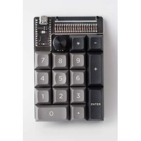 Tidbit 19 Key Programmable QMK Mechanical Numpad Kit (Black)