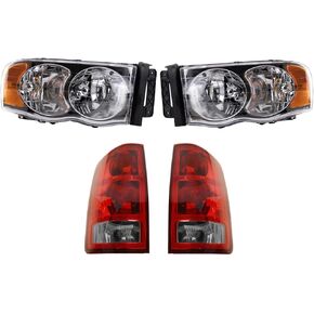 TRQ Lighting Kit Compatible with 2002-2005 Dodge Ram 1500 Ram 2500 Ram 3500