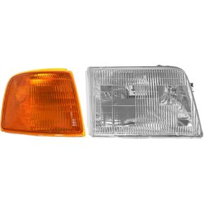 TRQ Passenger Side Lighting Kit Compatible with 93-97 Ford Ranger FO2503115 FO2521116