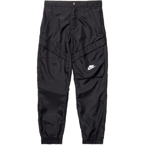 Nike NSW Woven Utility Pants (Little Kids/Big Kids) Black/White