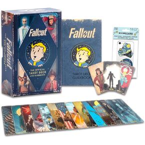 مجموعة هدايا بطاقة Fallout Tarot - حزمة مع مجموعة Fallout Tarot Deck ودليل الإرشاد بالإضافة إلى ملصق الهاتف | هدايا تداعيات للرجال والنساء والمراهقين in Kuwait