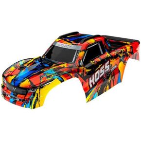 Traxxas 9011R - Hoss 4X4 VXL Body, Solar Flare