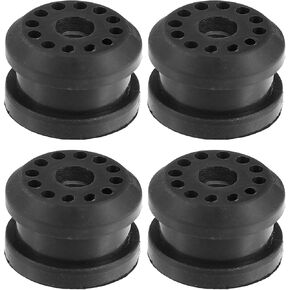 Motoforti Transfer Case Linkage Bushing, for Dodge for Ram 1500 2002-2008, Rubber, 52105555AA 55366066AB, Black, 4pcs