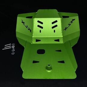 Green Front Skid Plate Engine Guard Cover Protector Compatible with Kawasaki KLX230L 2020-2022