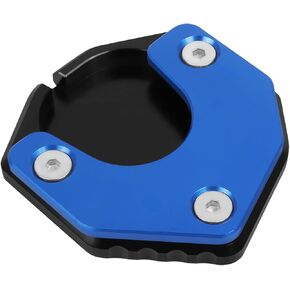 Motorcycle Kickstand Foot Side Stand Extension Pad Replacement For Suzuki DRZ400 DRZ400S 2000–2023 DRZ400SM 2005–2023 Anti-skid Aluminium Kickstand Pad(Blue)