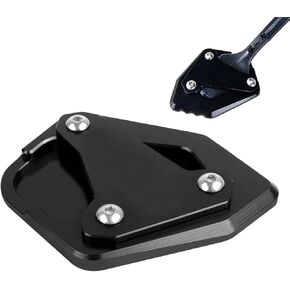 CHIFUN Kickstand Extender Enlarger Pad Side Stand Extension Plate Replacement for Honda Rebel 1100 CMX1100 2021-2024 Side Parking Stand Foot Pad(Black)