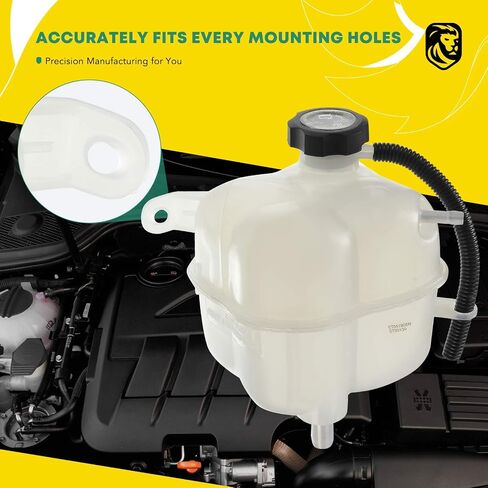 YHTAUTO Engine Coolant Recovery Overflow Reservoir Expansion Tank W/ Pressurized Cap For 2005 Chevrolet Equinox LS LT V6 3.4L Replace for# 22727362 in Saudi Arabia