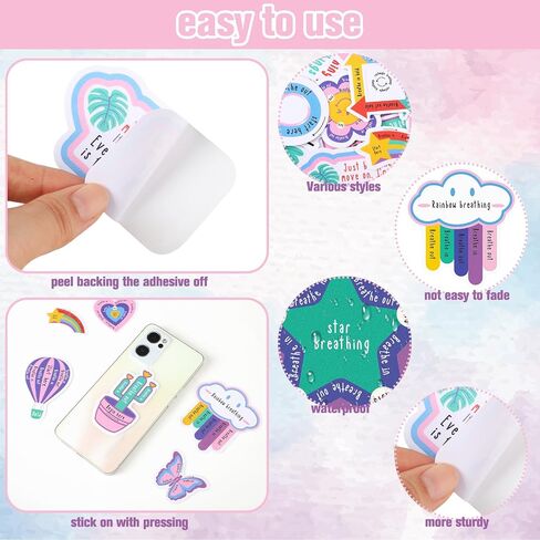 Kosiz 120 Pcs Anxiety Sensory Strips Textured Strips Relieve Fidgeting Emotions Texture Stickers Anti Stress Tactile Roughness Sensory Strips Anxiety Relief Toy for Adult Teens (Fresh) in Saudi Arabia