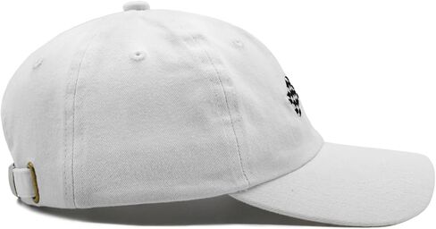 Kids Racing Car Flag Hat for Boys Ages 6-12, Adjustable Embroidered Washed Race Car Baseball Cap for Youth Teens Girls in Saudi Arabia
