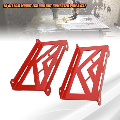 Canitu الأسود LS1 ECM ECU PCM LSX CNC قطع محرك الكمبيوتر جبل قوس تصاعد تحويل بين قوسين وحدة التحكم في توليد القوة استبدال لPcm Swap 6.0 5.3 LQ9 LM7 0411 C10 C-10 in Kuwait