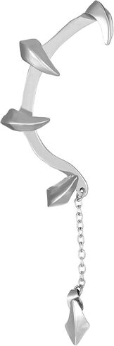 Gold Gothic Devil's Claw Ear Wrap Cuff Earrings for Women Punk Vintage Dragon Cartilage Earrings Hip Hop Ear Clips Biker Party Jewelry in Kuwait