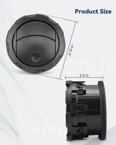 مكيف هواء لوحة القيادة مناسب لسيارة Ford F250 F350 F450 F550 Super Duty 2011-2016، يستبدل BC3Z-19893-AA، 4 قطع باللون الأسود in Saudi Arabia