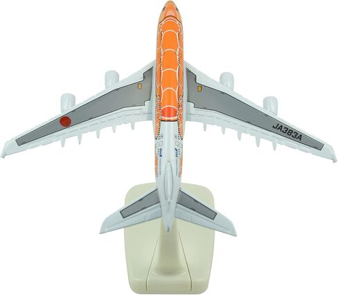 TANG DYNASTY(TM 1:500 15cm A380 ANA Sea Turtle Metal Airplane Model Plane Toy Plane Model (Orange) in Saudi Arabia