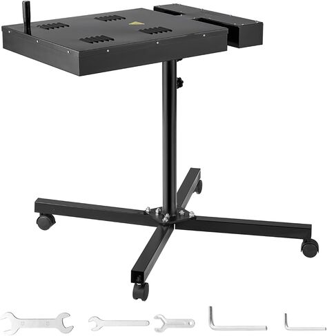 VEVOR Pro Flash Dryer 18x25 inch, Upgrade 2000W Electrical Control Box Flash Dryer for Screen Printing Machine with Height Adjustable Stand, 360° Rotation, X-Shaped Base, Steel T-Shirt Curing Machine in Saudi Arabia