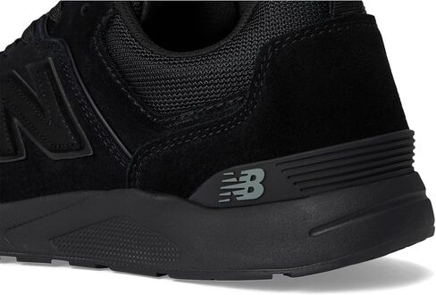 حذاء New Balance Elite Lite Static Dissipative X-Wide Composite Toe، حذاء عمل صناعي خفيف الوزن ومقاوم للانزلاق، أسود/أسود، 14 in Saudi Arabia