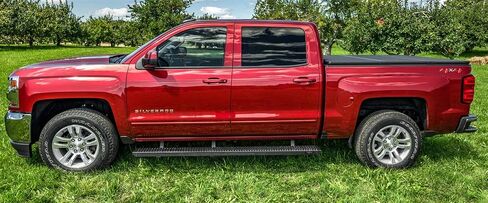 N-Fab Growler Steps for RAM | Cab Length, Rust-Proof Aluminum, Textured Black | GFD19CC-TX | Fits 2019-2024 RAM 1500 New Body Style Crew Cab in Saudi Arabia