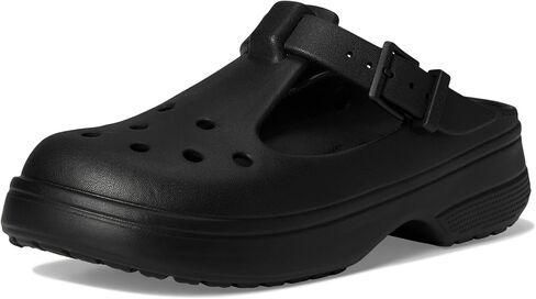 Crocs Unisex Classic Clogs, Mary Janes for Women, Black, 10 US in Saudi Arabia