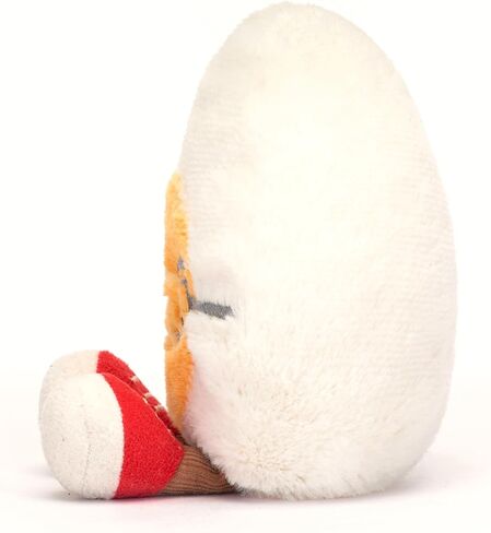 Jellycat Amuseables Boiled Egg Geek Stuffed Toy, Small 5.5 inches | Food Plush | Fun Gift Idea in Kuwait