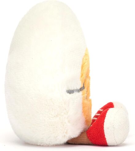 Jellycat Amuseables Boiled Egg Geek Stuffed Toy, Small 5.5 inches | Food Plush | Fun Gift Idea in Kuwait