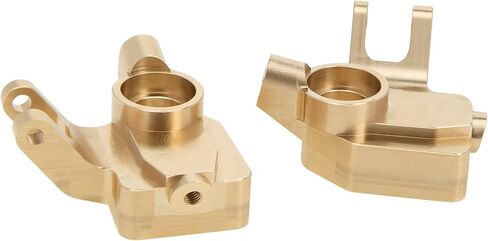 MEUS RACING UTB18 Brass Steering Knuckles 33g/pc for AXIAL UTB18 Capra Trail Buggy #AXI212010 Upgrade Parts, Black in Saudi Arabia