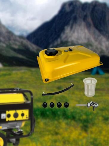 YAMAKATO 5 Gallon Generator Fuel Tank for Champion 2800 3000 3500 3550 3650 3800 4000 4375 4500 Watt & Honda Clone 3KW Dual Fuel Gas Tank in Kuwait