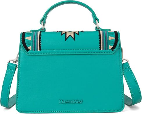 Montana West Aztec Flap Top Handle Bag Vintage Crossbody Purse Clutch Handbag for Women in Saudi Arabia