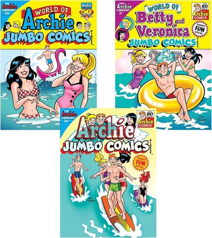 حزم Archie Comics Summer Fun Digest القيمة (صيف 2024 3 عبوات) in Kuwait