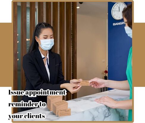 Seajan 1000 Pcs Appointment Cards Bulk Appointment Reminder Cards Client Appointment Cards for Business, Hair Salon, Dental Office, Massage Therapist, Grooming, Hairdresser, Medical Doctors and More in Saudi Arabia
