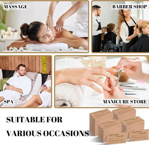 Seajan 1000 Pcs Appointment Cards Bulk Appointment Reminder Cards Client Appointment Cards for Business, Hair Salon, Dental Office, Massage Therapist, Grooming, Hairdresser, Medical Doctors and More in Saudi Arabia